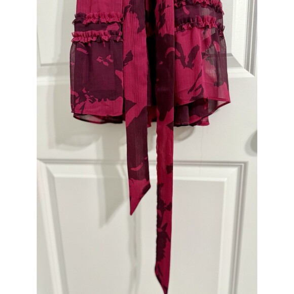 Simply  Vera Vera Want Ruffle Day Dress Medium - Picture 4 of 13